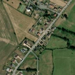 Vue satellite de Camping de la Voueize à Gouzon