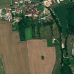 Vue satellite de Aire de camping-car à Bey à Bey