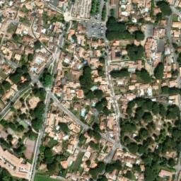 Vue satellite de Les Barjottes à Loix