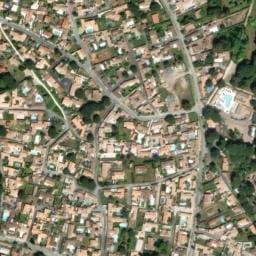 Vue satellite de Camping Le Village du Suroit à Le Bois-Plage-en-Ré