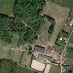 Vue satellite de Camping à la ferme L'Hippocamp' à Vendat
