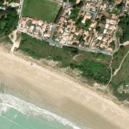 Vue satellite de Bivouac à Loix (12) à Loix