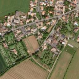 Vue satellite de Le Verger à Montroy