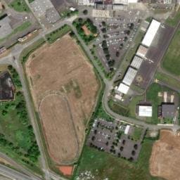 Vue satellite de Parking de l'Aéroport La Rochelle Ile de Ré à La Rochelle