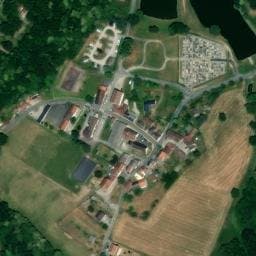 Vue satellite de Aire de camping-car Saint-Amand-Magnazeix à Châteauponsac