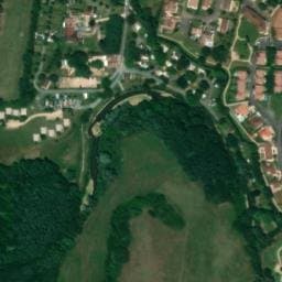 Vue satellite de La Chalaronne à Thoissey