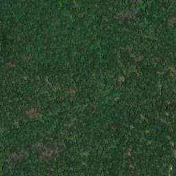 Vue satellite de Cabane du Téléphone à Confort