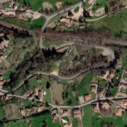 Vue satellite de Aire de camping-car à Le Crozet à Le Crozet