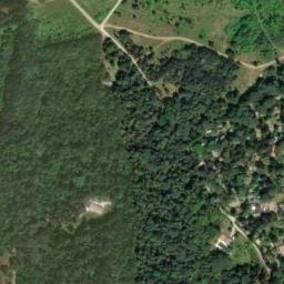 Vue satellite de Camping Les Chardons Bleus à Rivedoux-Plage