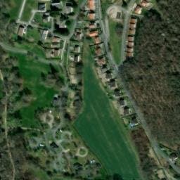 Vue satellite de Camping de Courtille à Guéret