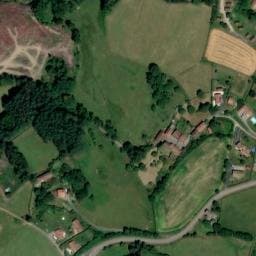 Vue satellite de Les Écureuils à Belmont-de-la-Loire