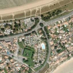 Vue satellite de Aire de camping-car à Rivedoux-Plage à Rivedoux-Plage