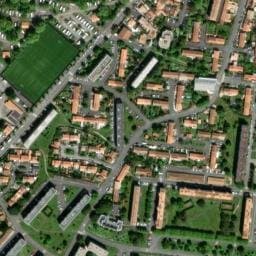 Vue satellite de Aire de Camping-Cars de Port Neuf à La Rochelle