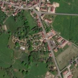 Vue satellite de Camping des Papillons à Nades