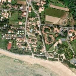 Vue satellite de Camping Le Clos de Montamer à Sainte-Marie-de-Ré