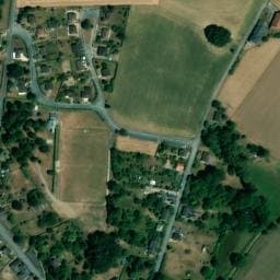 Vue satellite de Aire de camping-car à Fursac à Fursac