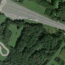 Vue satellite de Aire de Nangy Sud à Reignier-Ésery