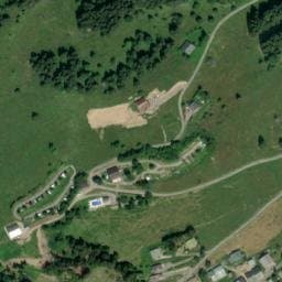 Vue satellite de La Grange au Frêne à Les Gets