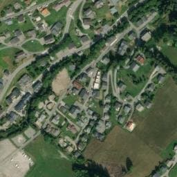Vue satellite de Les Perrières à Les Gets