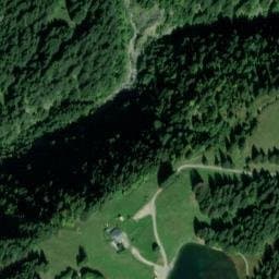 Vue satellite de Chalet des Mines d'or à Morzine