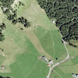 Vue satellite de Cantine de Barmaz à Morzine