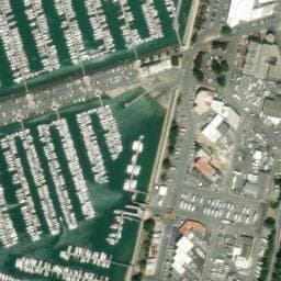 Vue satellite de Parking nuit — La Rochelle à La Rochelle