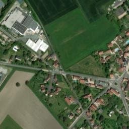 Vue satellite de Aire d'accueil de Camping-cars à Saint-Bonnet-de-Rochefort