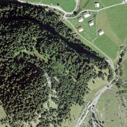 Vue satellite de Cantine des Dents Blanches à Morzine