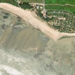 Vue satellite de Cote Sauvage à Rivedoux-Plage