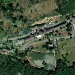 Vue satellite de Camping à Guéret à Guéret