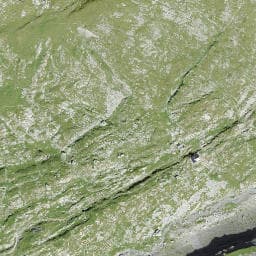 Vue satellite de Cabane de Susanfe à Sixt-Fer-à-Cheval