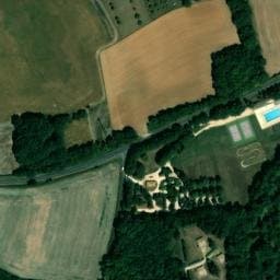 Vue satellite de Aire de camping-car à La Chapelle-Pouilloux à La Chapelle-Pouilloux