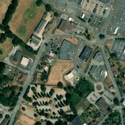 Vue satellite de Camping municipal (3) à Saint-Junien-les-Combes