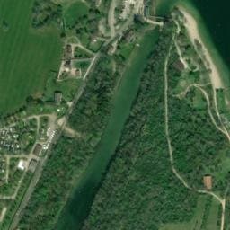 Vue satellite de Aire de camping-car à Saint-Alban à Saint-Alban