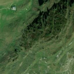 Vue satellite de Refuge de la Golèse à Morzine