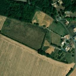Vue satellite de Aire camping cars - Ferme du Puy d'Anché à Lorigné