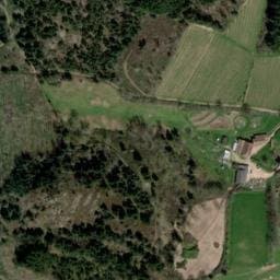 Vue satellite de Tiers-Lieu Paysan de la Martinière à Ambierle