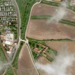 Vue satellite de Camping Les Sables à Angoulins