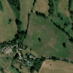 Vue satellite de Camping Puyberaud à Moutier-d'Ahun