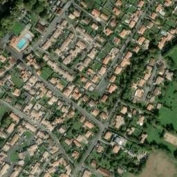 Vue satellite de Camping la Taillée à Aigrefeuille-d'Aunis
