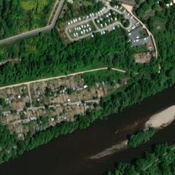 Vue satellite de Aire de camping-cars de Vichy-Bellerive à Bellerive-sur-Allier