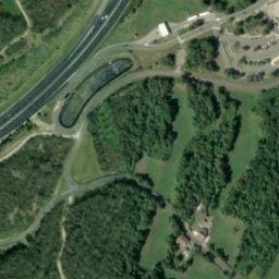 Vue satellite de Aire de camping-car à Ceignes à Ceignes