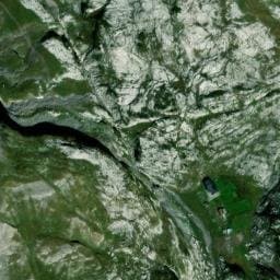 Vue satellite de Refuge de la Vogealle à Sixt-Fer-à-Cheval