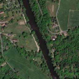 Vue satellite de Camping du Pont de Saint-Gal à Chouvigny