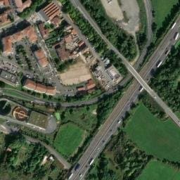 Vue satellite de Aire de camping-car à Taponas à Taponas