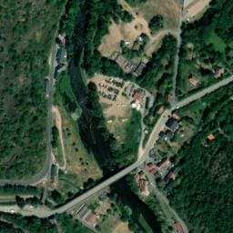 Vue satellite de Aire de camping-car à Chouvigny à Chouvigny
