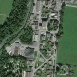 Vue satellite de Camping des Thézières à Cluses