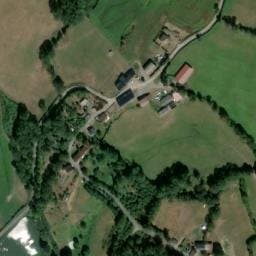 Vue satellite de Hondencamping Balzine à Saint-Chabrais