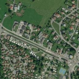 Vue satellite de Camping municipal Lac et Montagnes à Samoëns