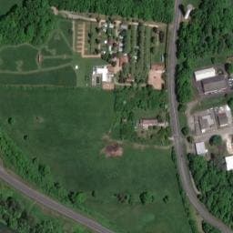 Vue satellite de La Roseraie à Saint-Sylvestre-Pragoulin